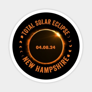 New Hampshire copy Total Solar Eclipse 2024 American Totality April 8 Magnet